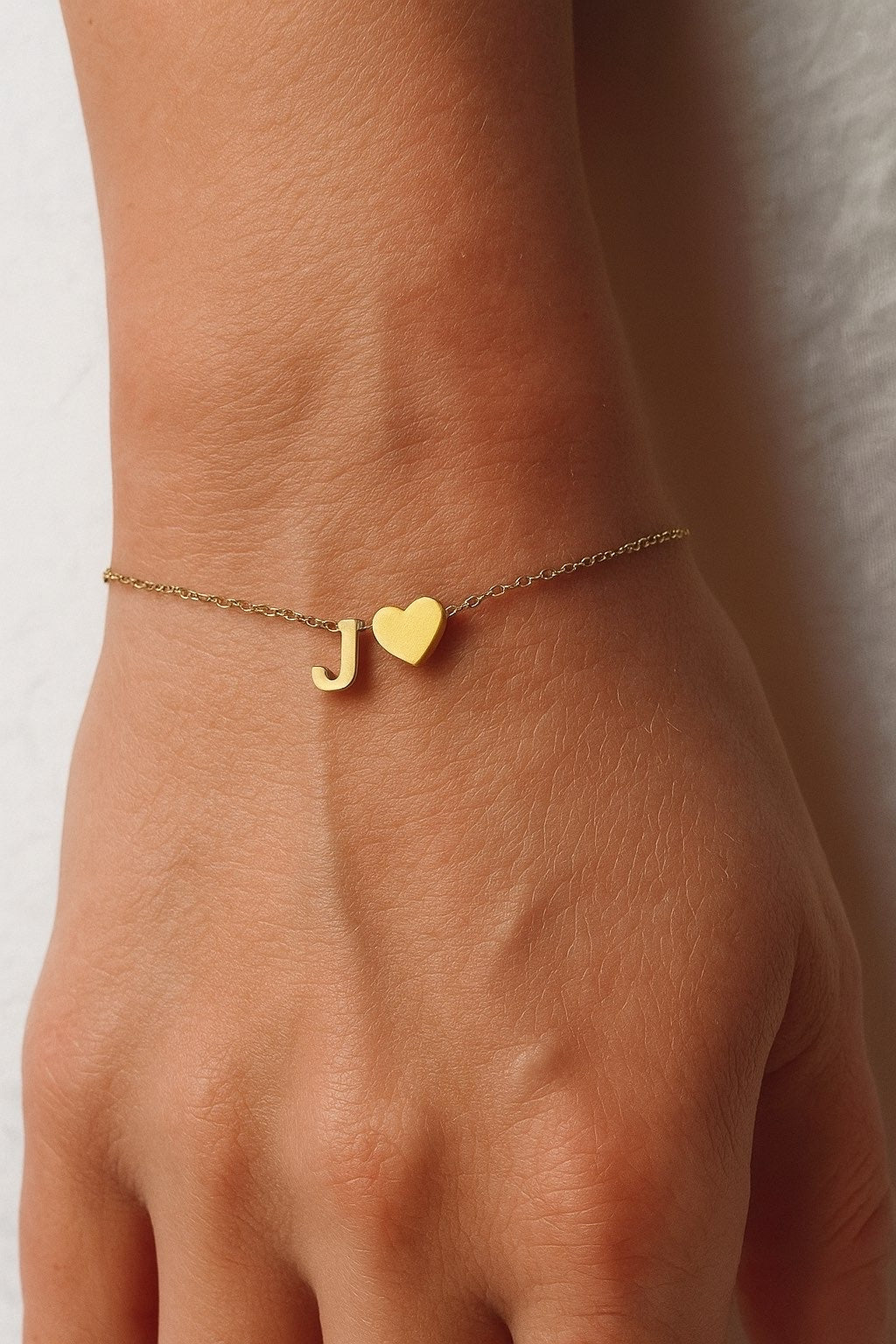 Bracelet Sweet Heart Initial