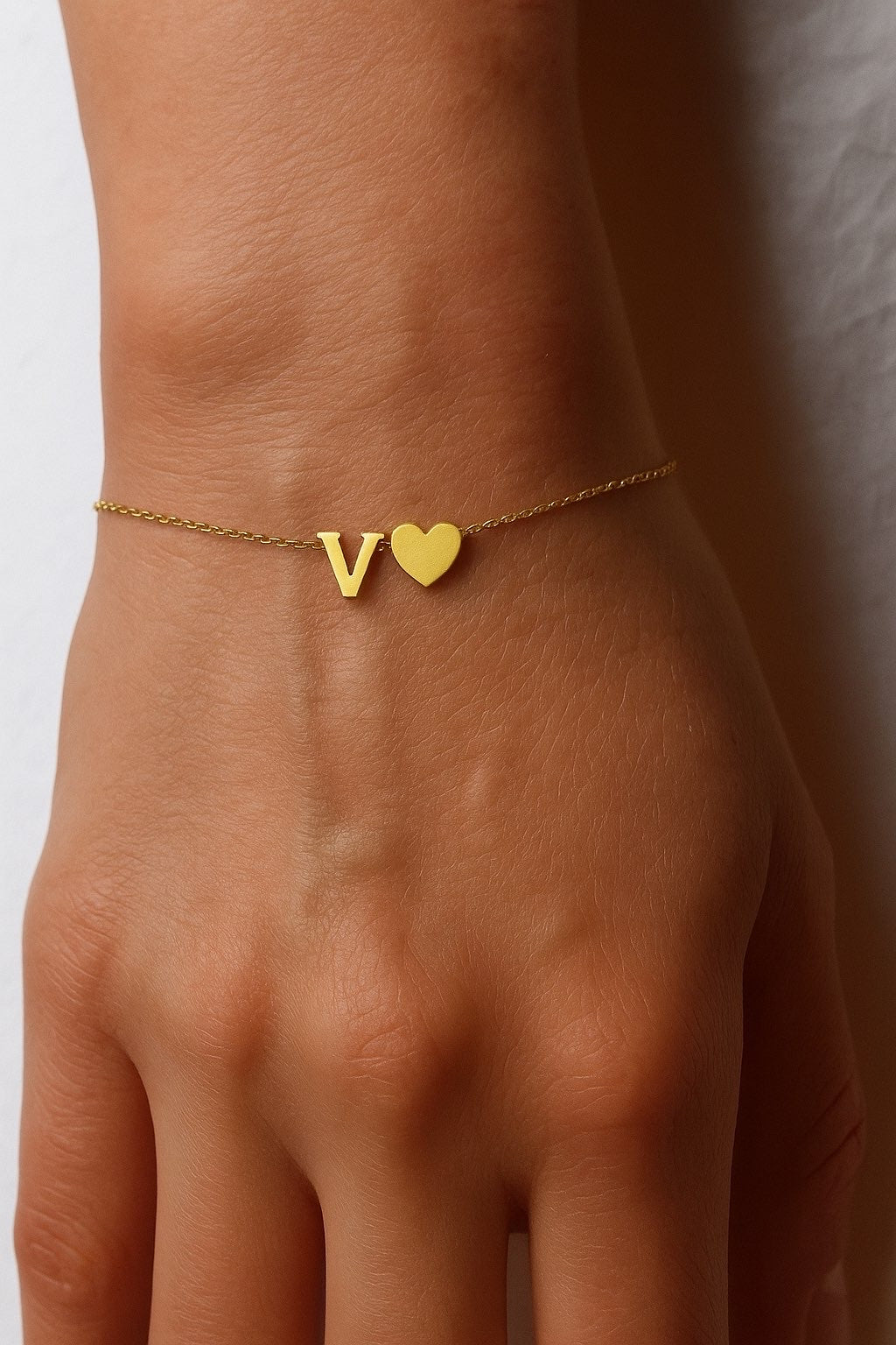 Bracelet Sweet Heart Initial