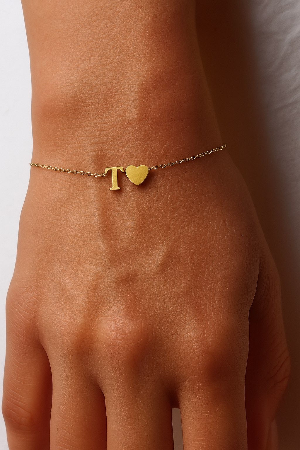 Bracelet Sweet Heart Initial