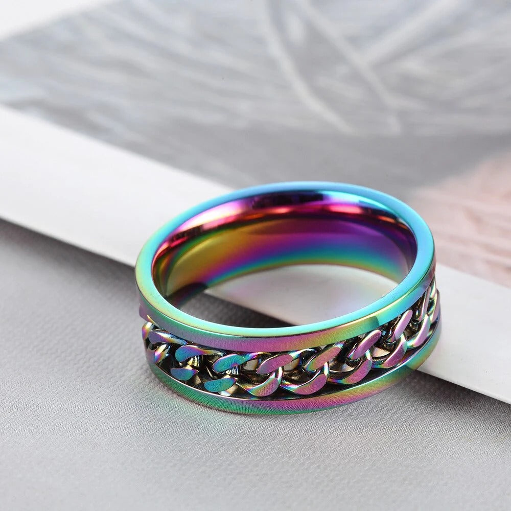 Rotating Bottle Opener Ring