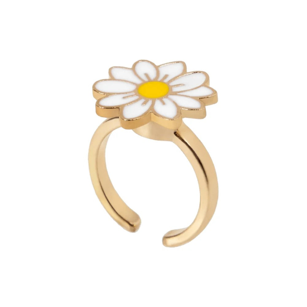 Daisy Flower Anti-Stress Ring