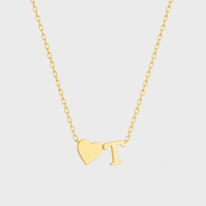 Heart Letter Necklace