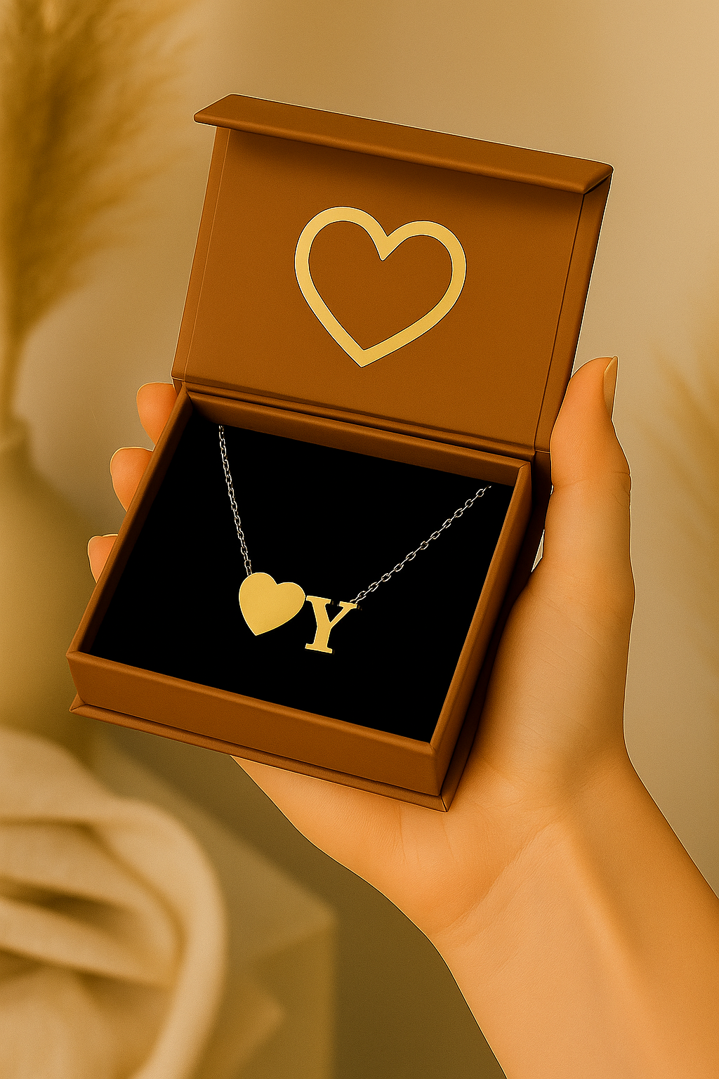 Heart Letter Necklace