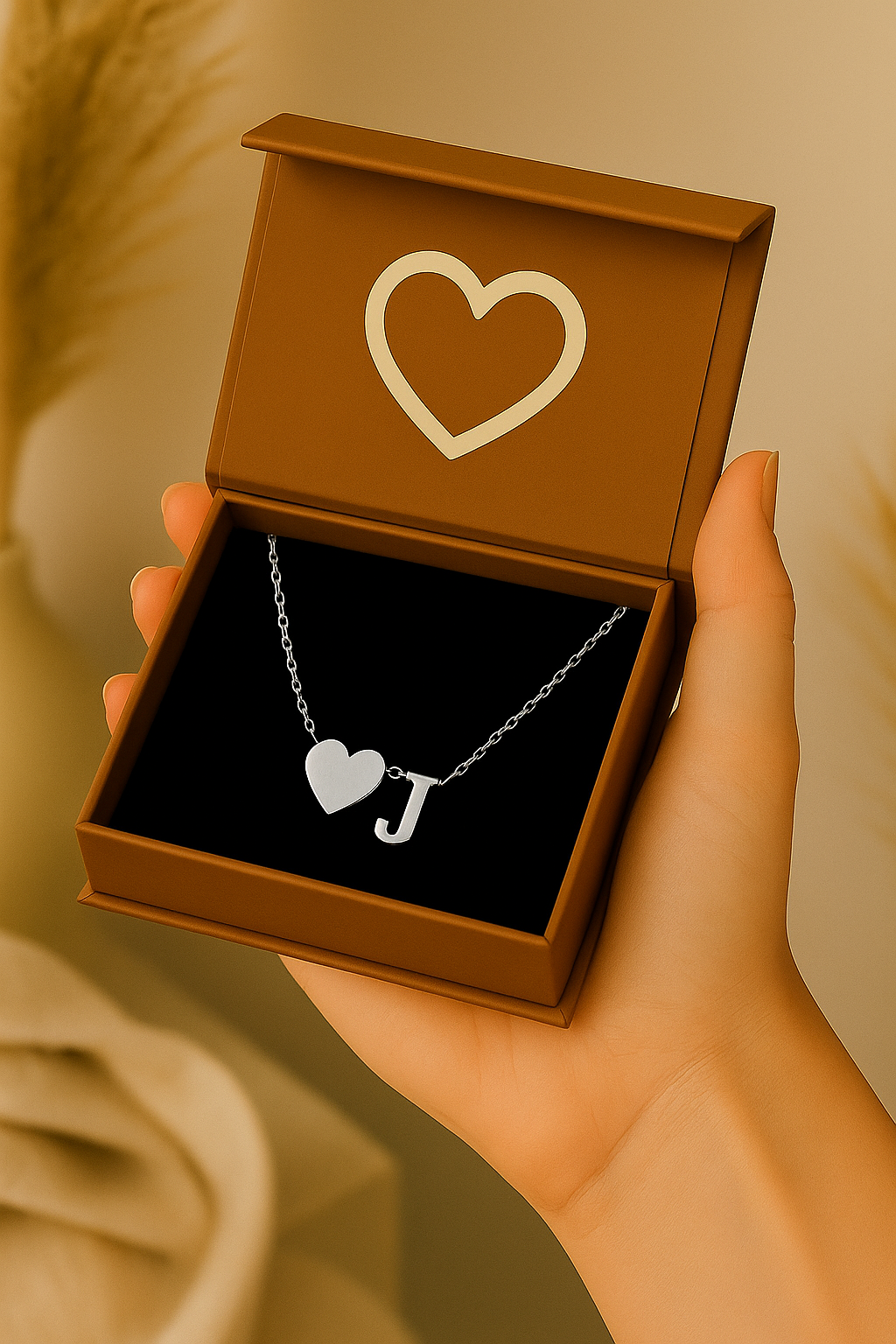 Heart Letter Necklace