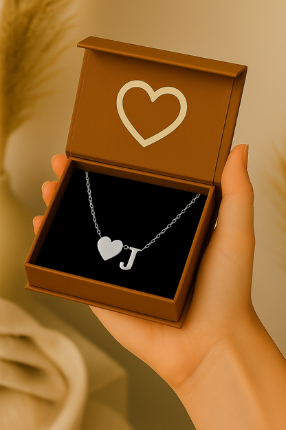 Heart Letter Necklace