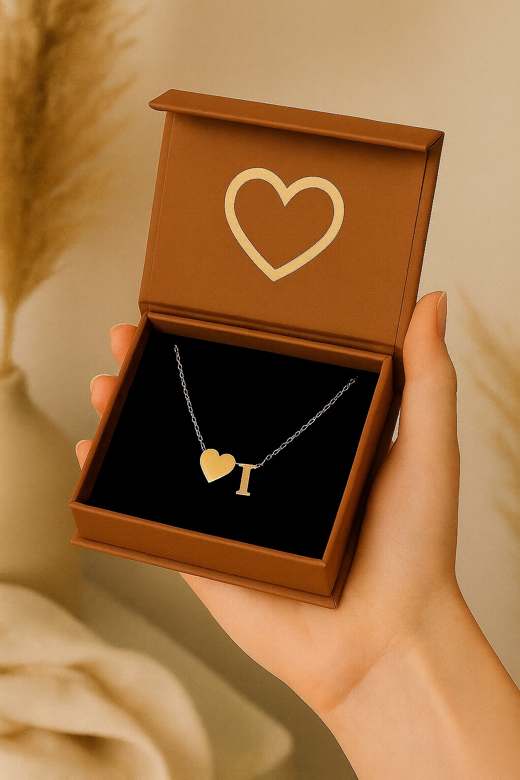 Heart Letter Necklace