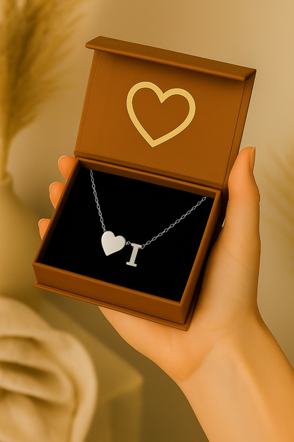 Heart Letter Necklace