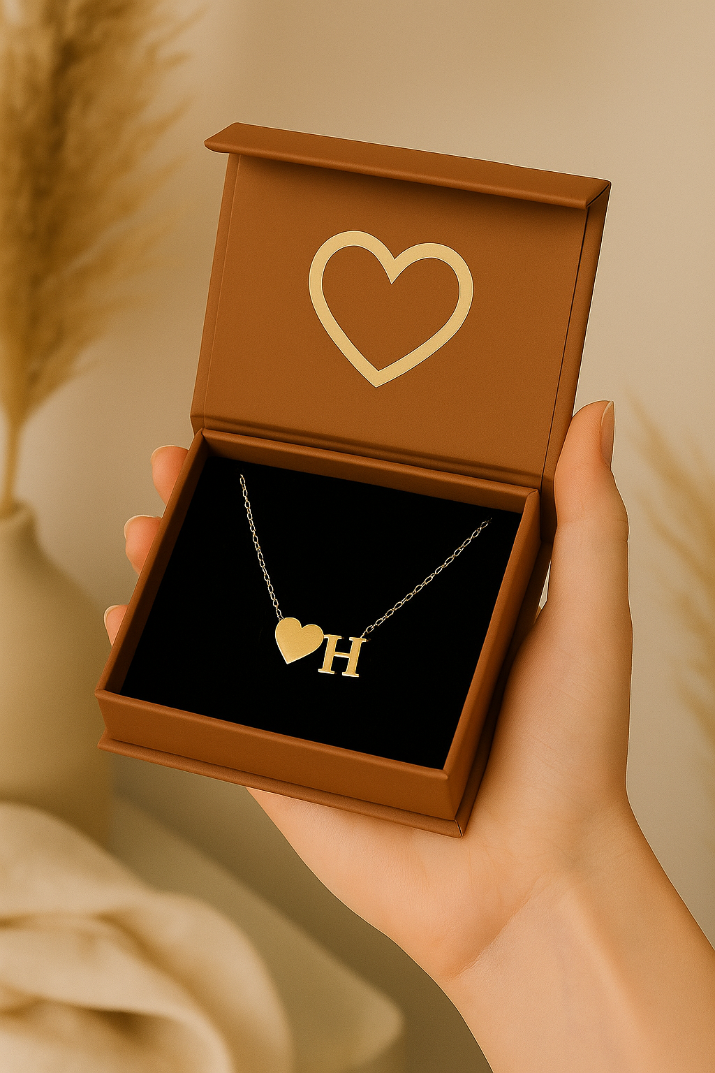 Heart Letter Necklace