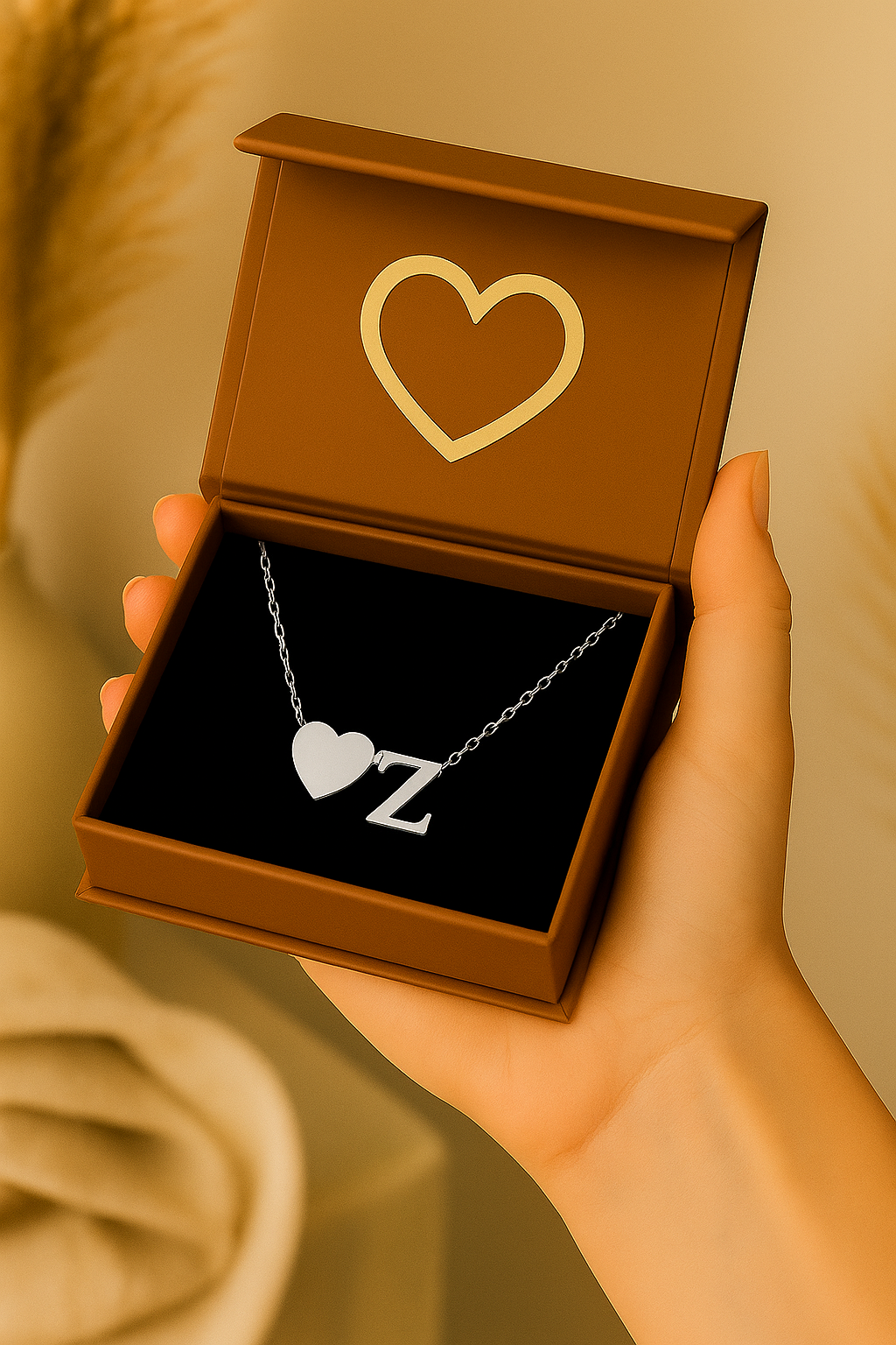 Heart Letter Necklace