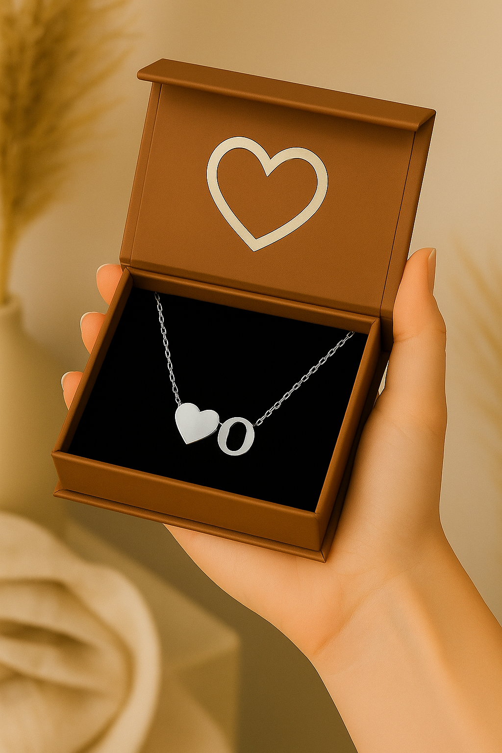 Heart Letter Necklace
