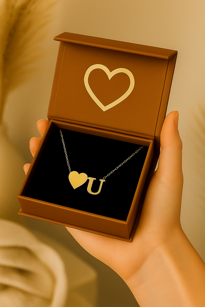 Heart Letter Necklace