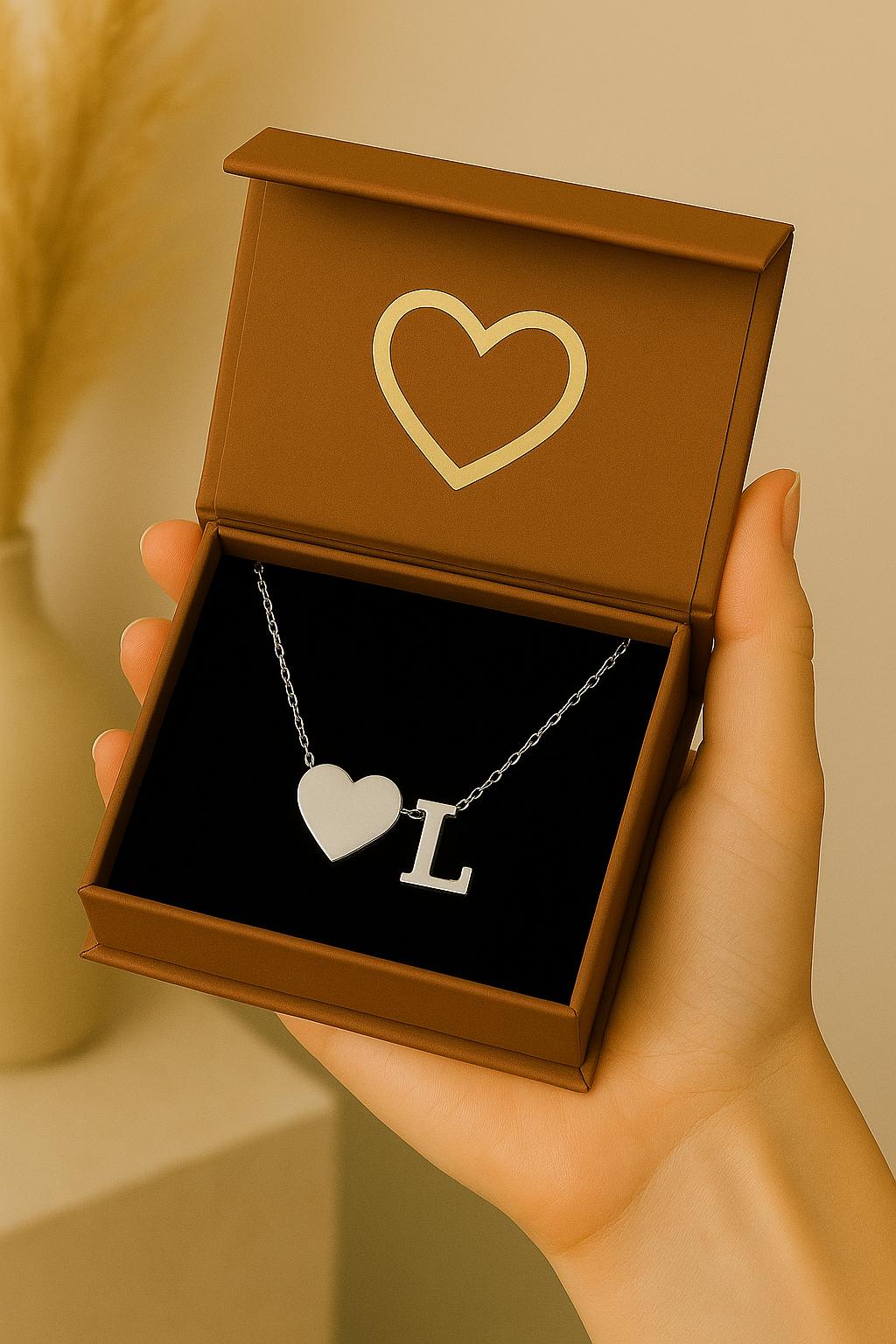 Heart Letter Necklace