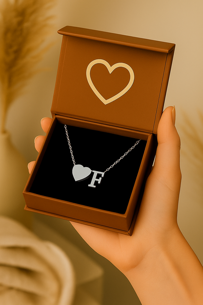 Heart Letter Necklace