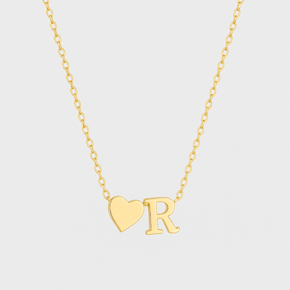 Heart Letter Necklace