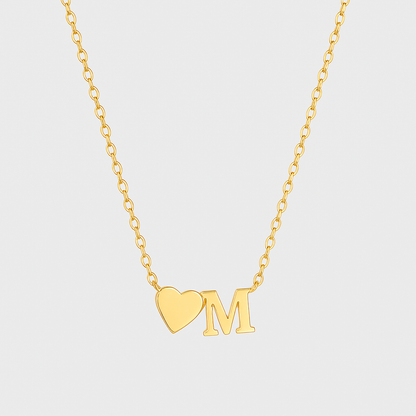 Heart Letter Necklace