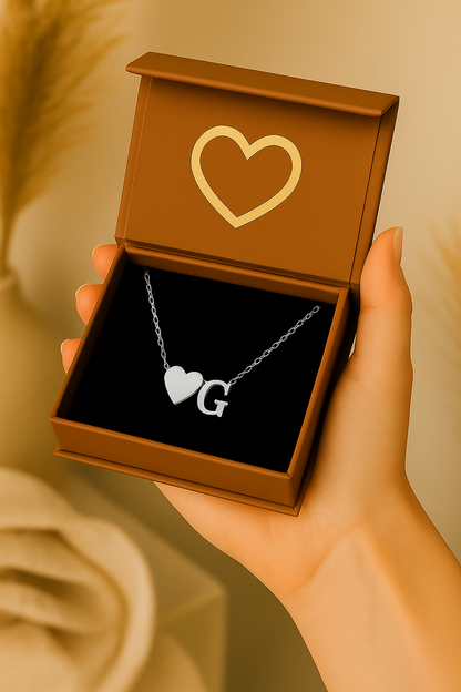 Heart Letter Necklace