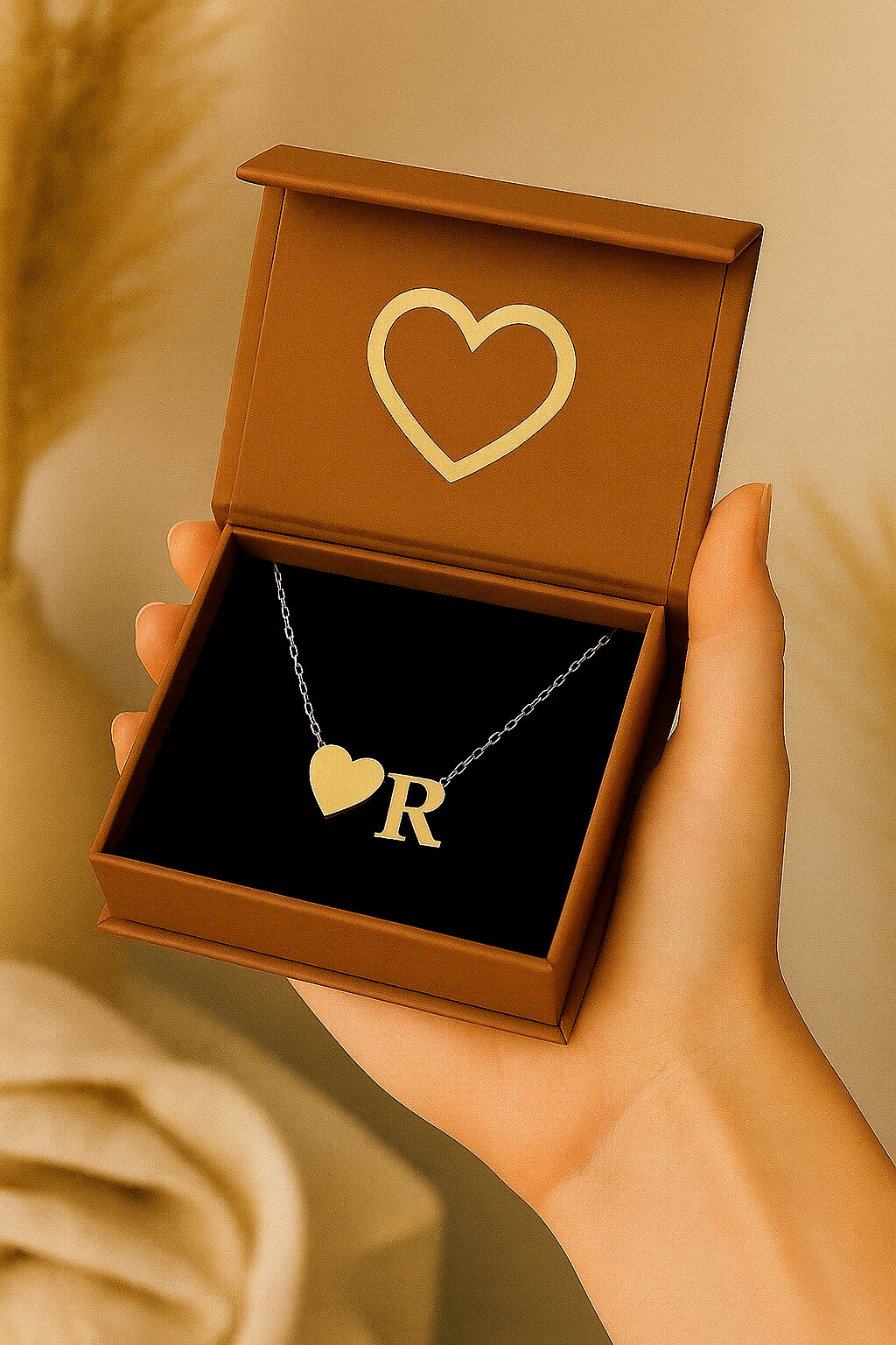 Heart Letter Necklace