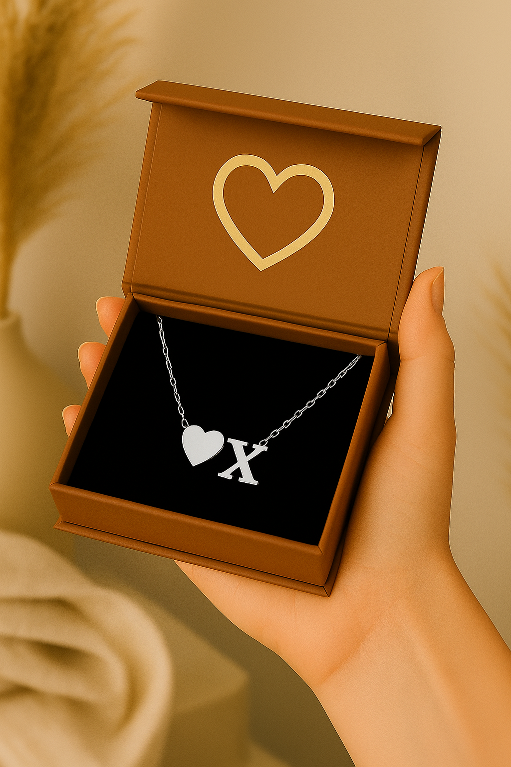 Heart Letter Necklace