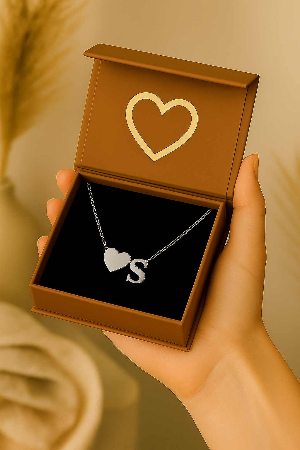 Heart Letter Necklace