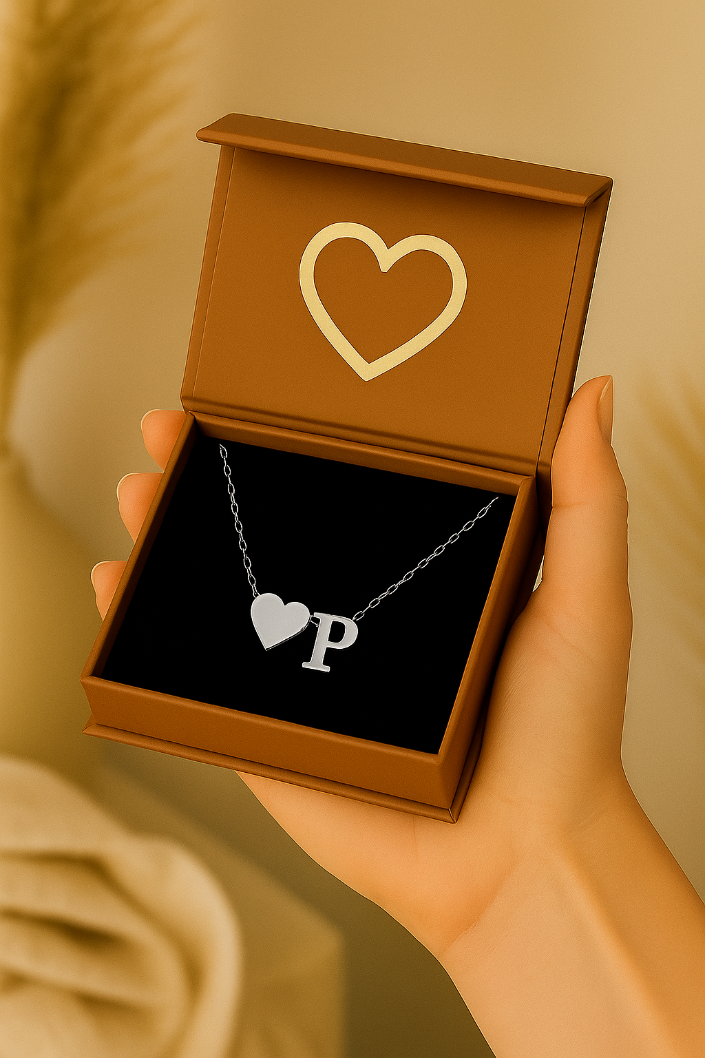 Heart Letter Necklace