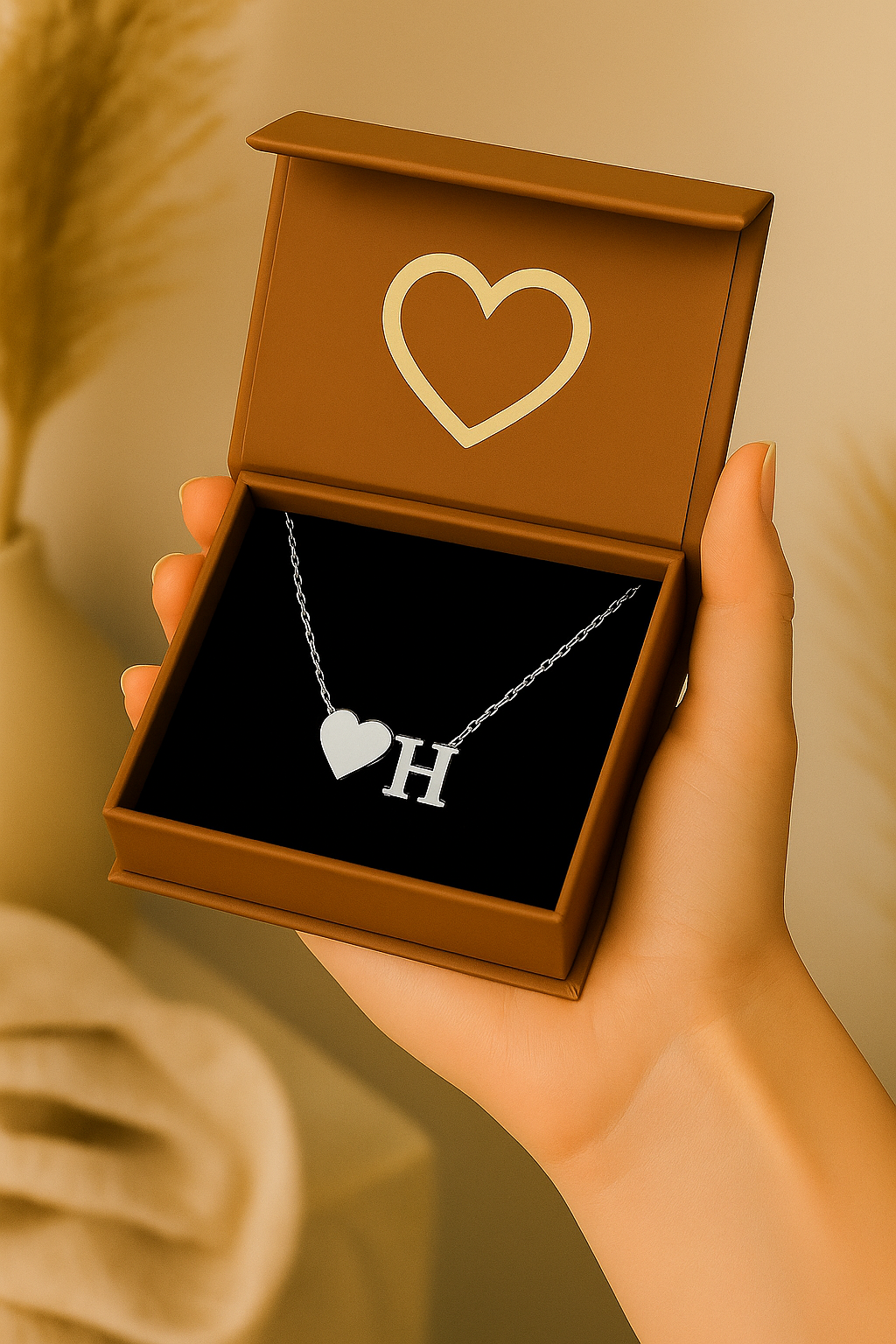 Heart Letter Necklace