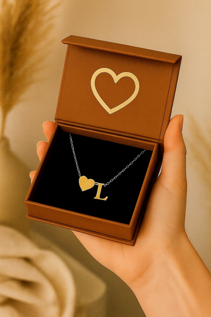 Heart Letter Necklace
