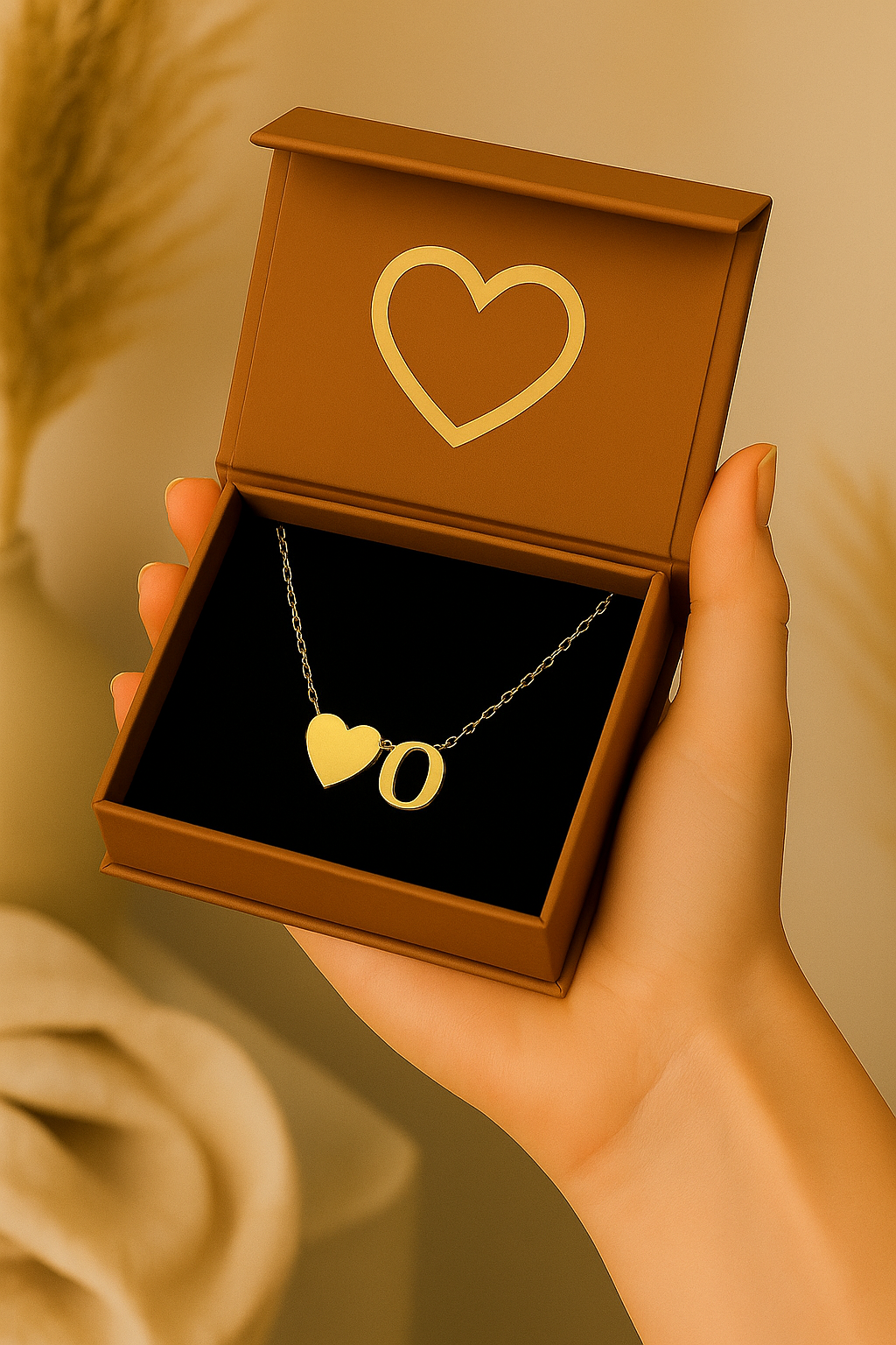 Heart Letter Necklace