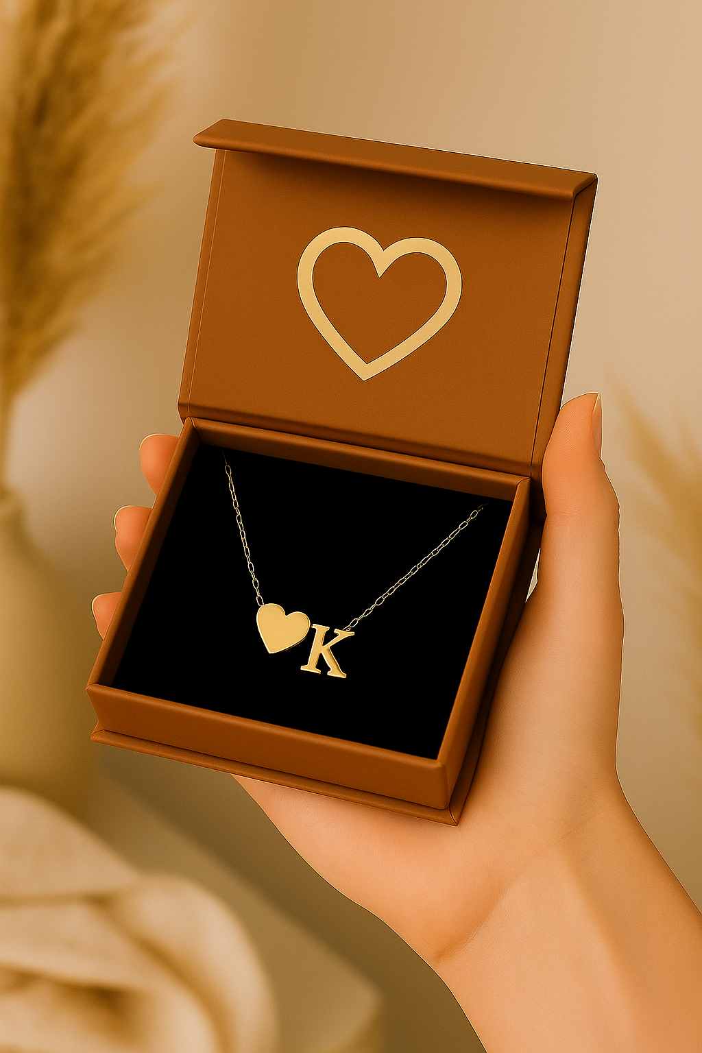 Heart Letter Necklace