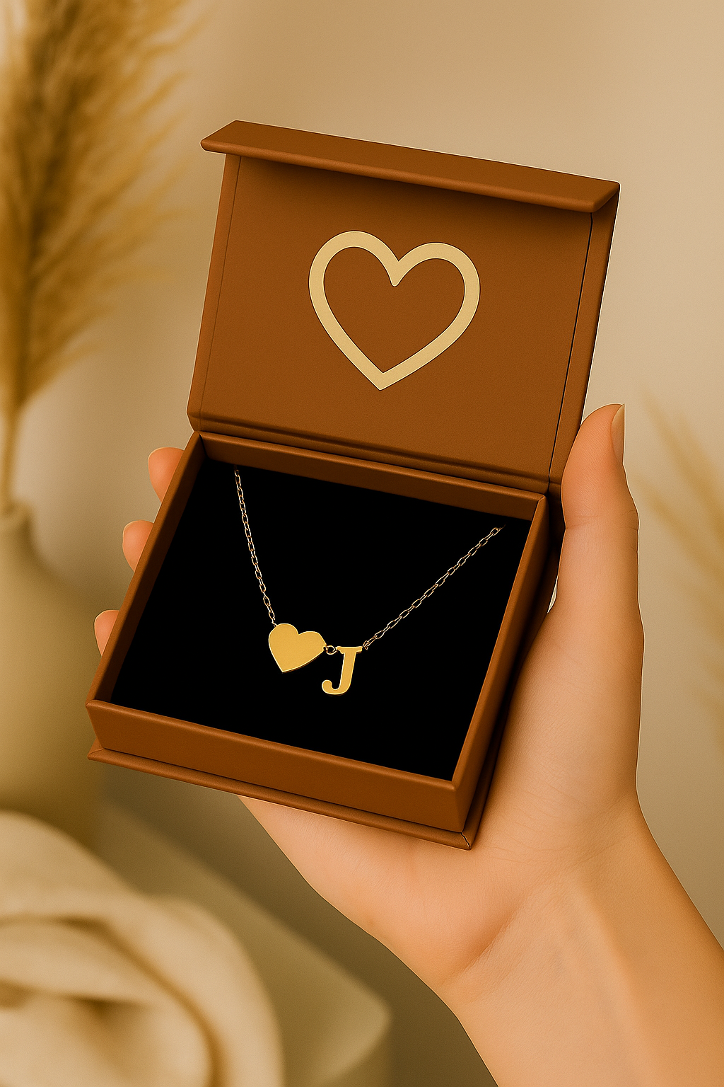 Heart Letter Necklace