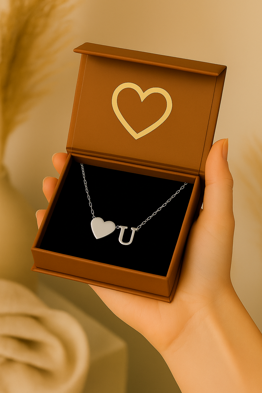 Heart Letter Necklace