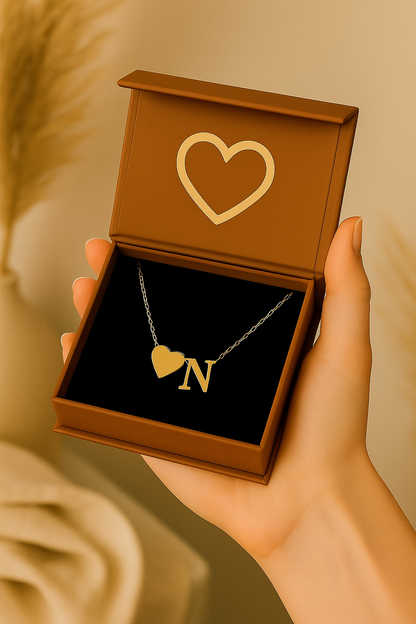 Heart Letter Necklace