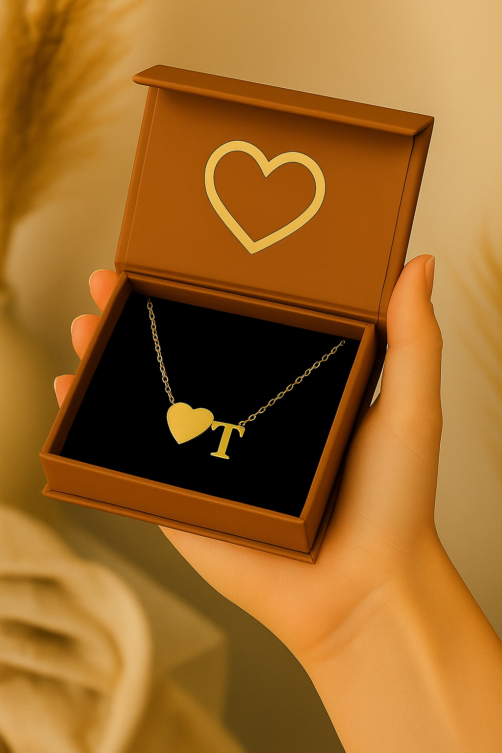 Heart Letter Necklace