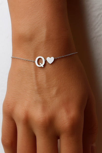 Bracelet Sweet Heart Initial