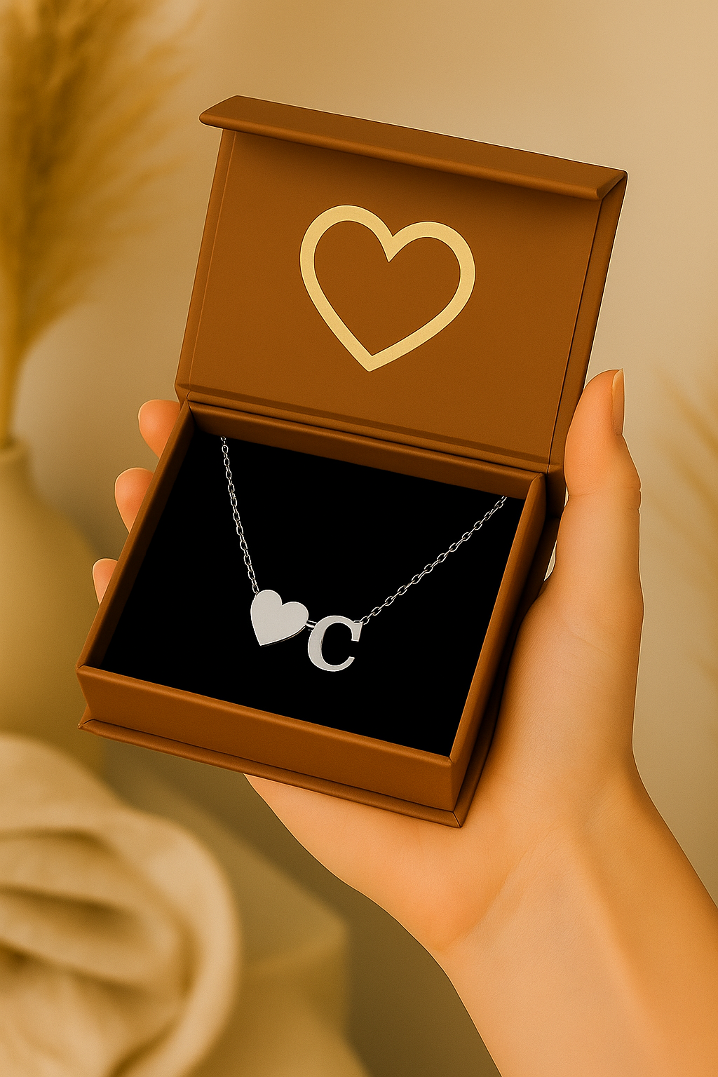 Heart Letter Necklace