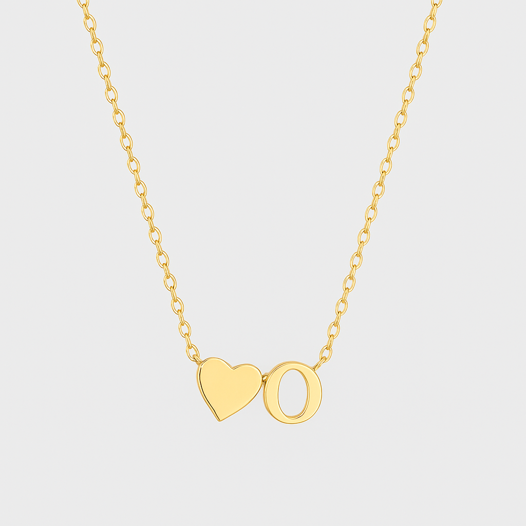Heart Letter Necklace