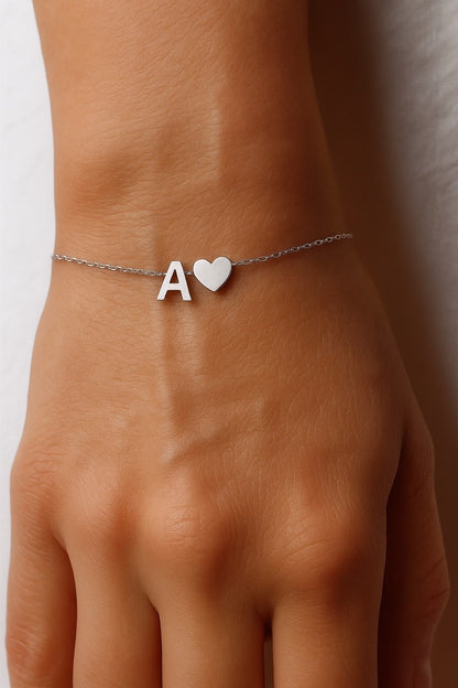 Bracelet Sweet Heart Initial