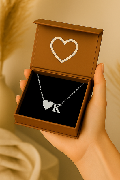 Heart Letter Necklace