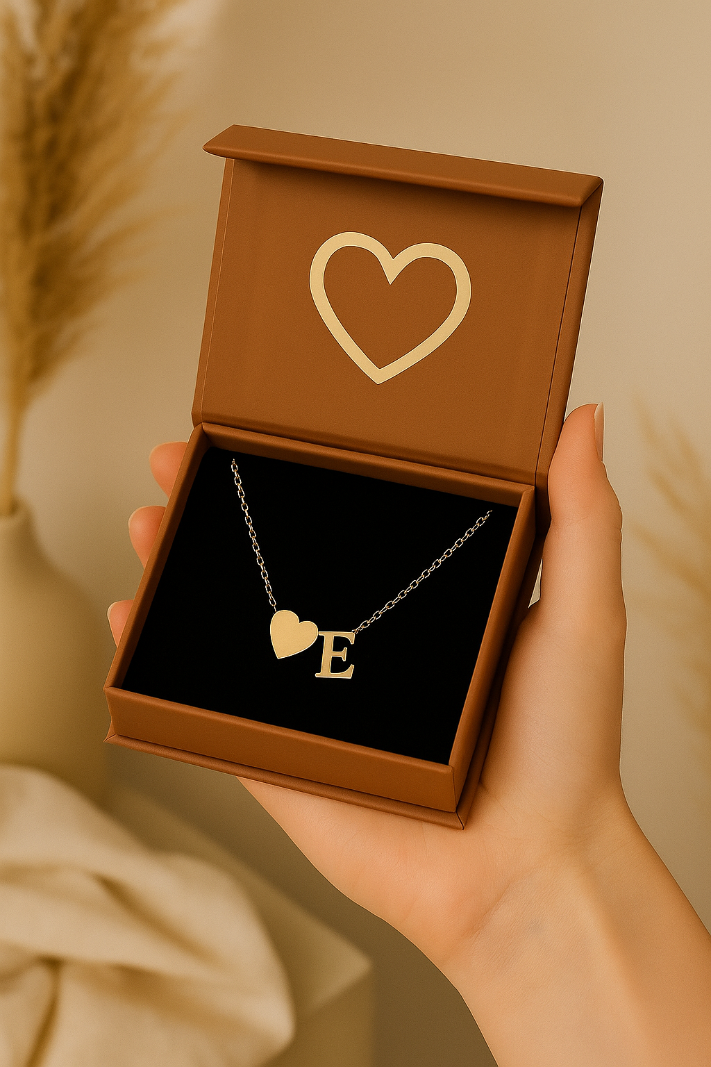 Heart Letter Necklace