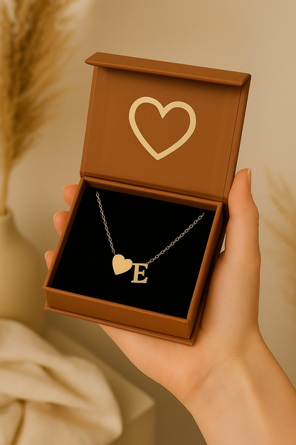 Heart Letter Necklace