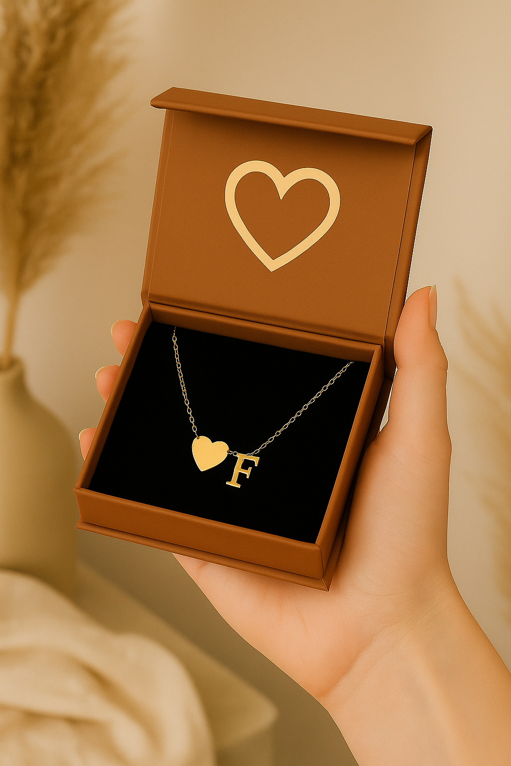 Heart Letter Necklace