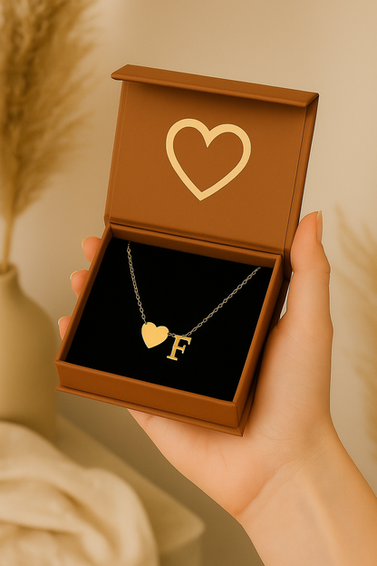Heart Letter Necklace