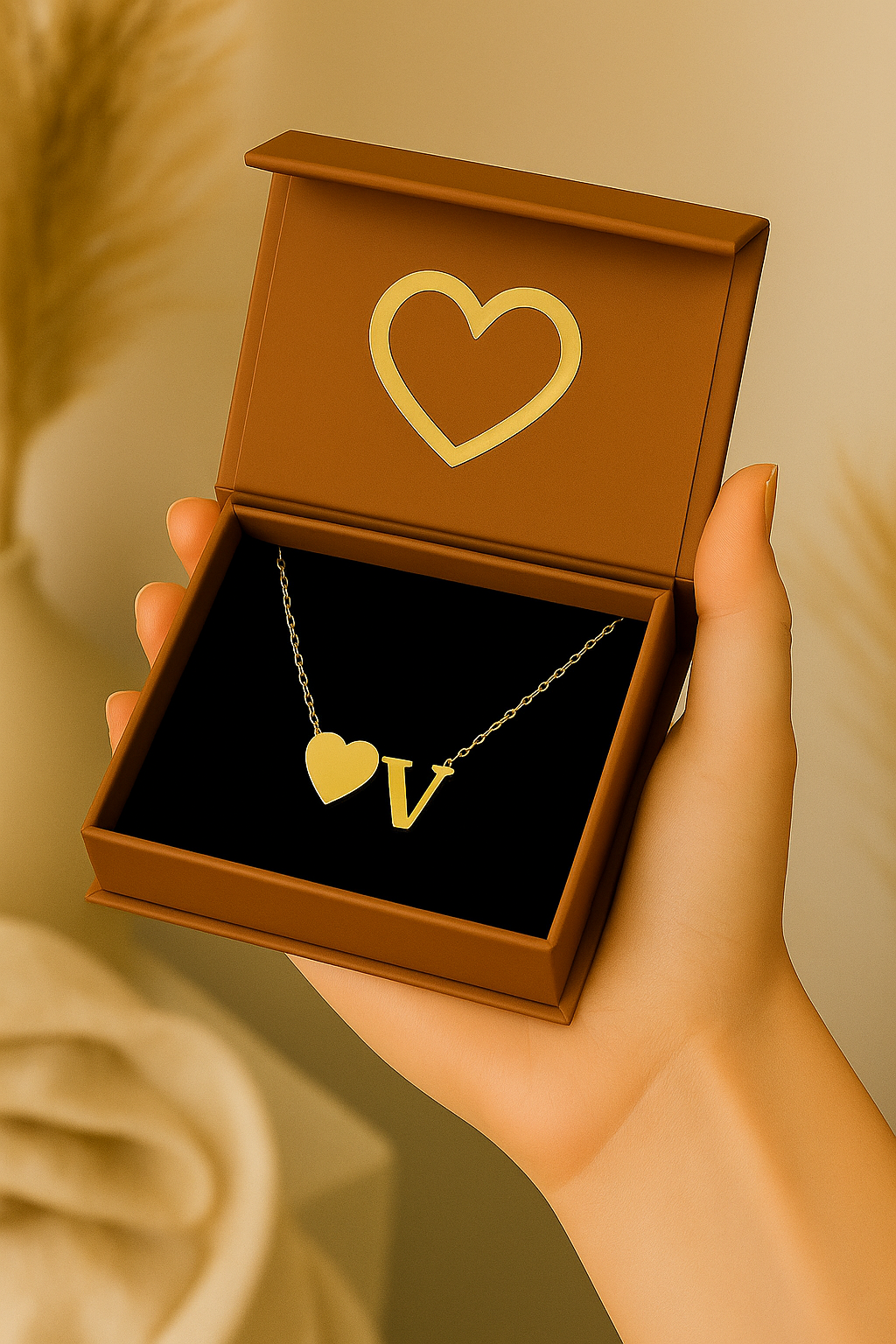 Heart Letter Necklace