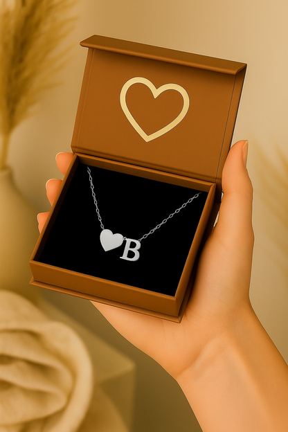 Heart Letter Necklace