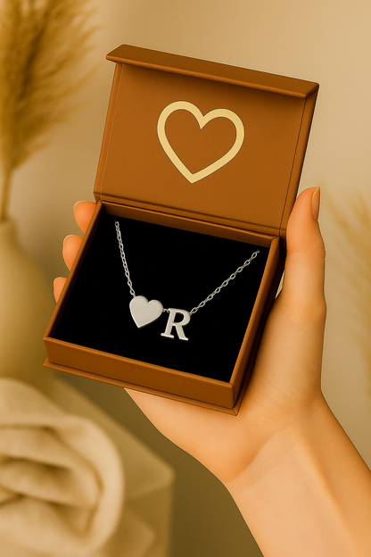 Heart Letter Necklace