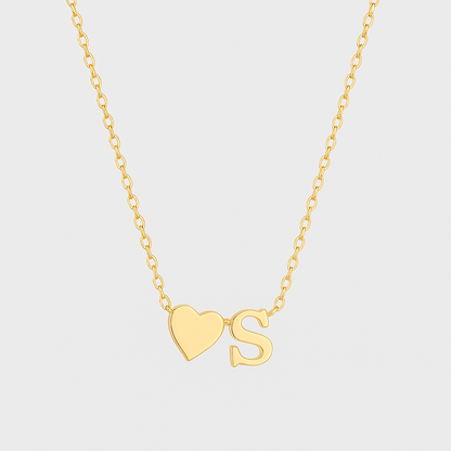 Heart Letter Necklace