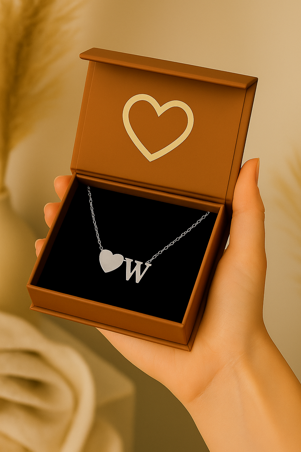 Heart Letter Necklace