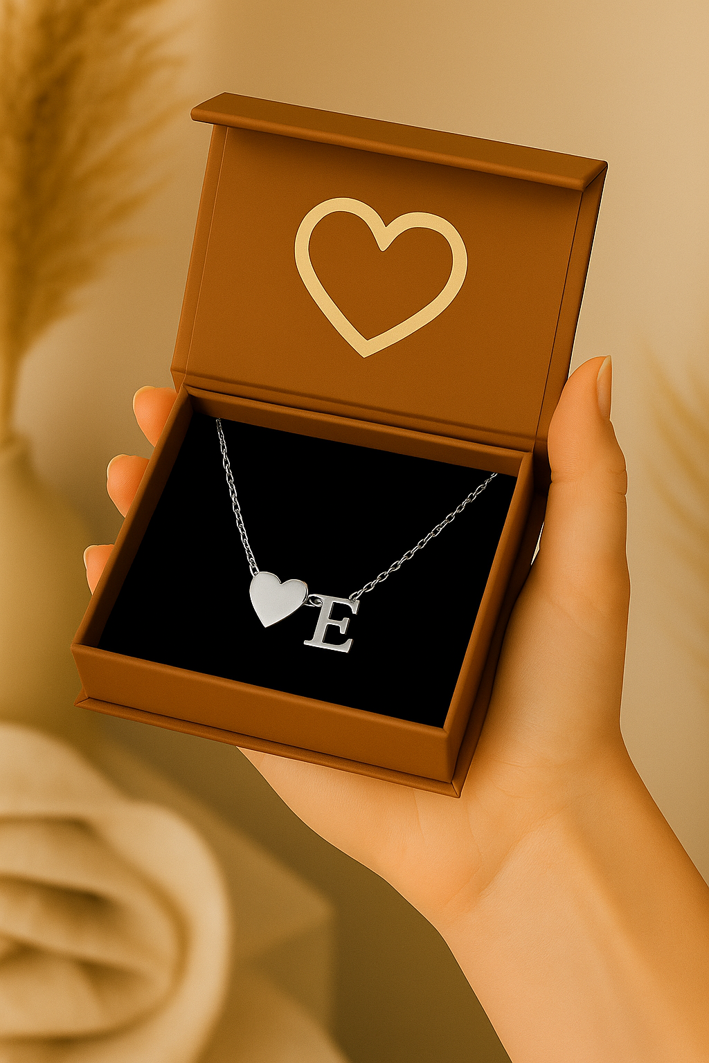 Heart Letter Necklace