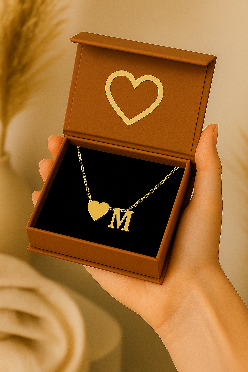 Heart Letter Necklace