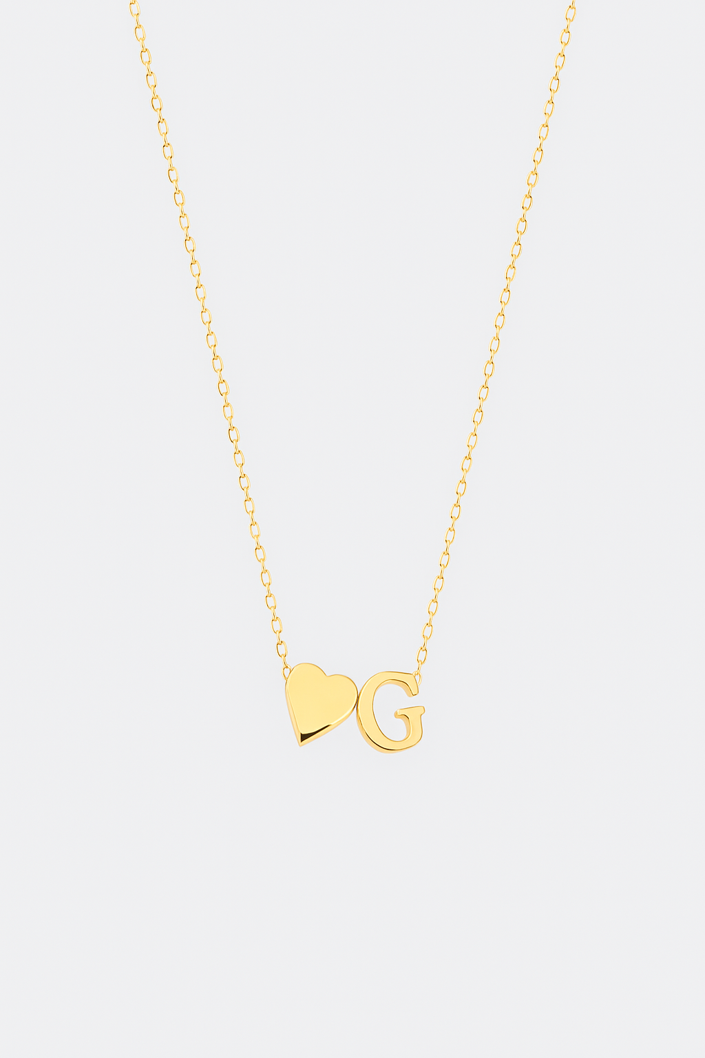 Heart Letter Necklace