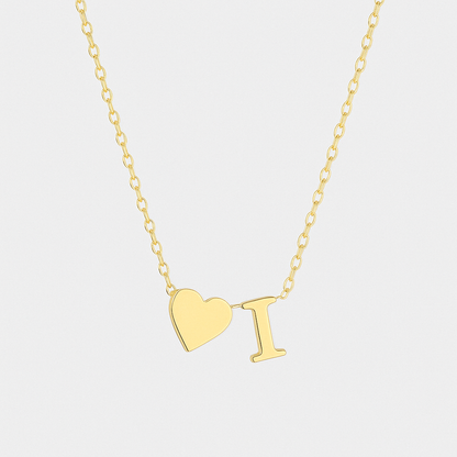 Heart Letter Necklace